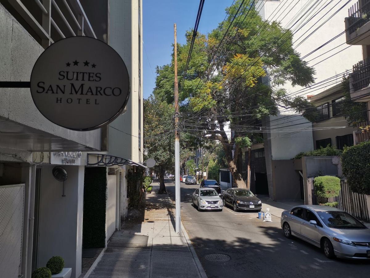 Suites San Marco Hotel メキシコシティ エクステリア 写真