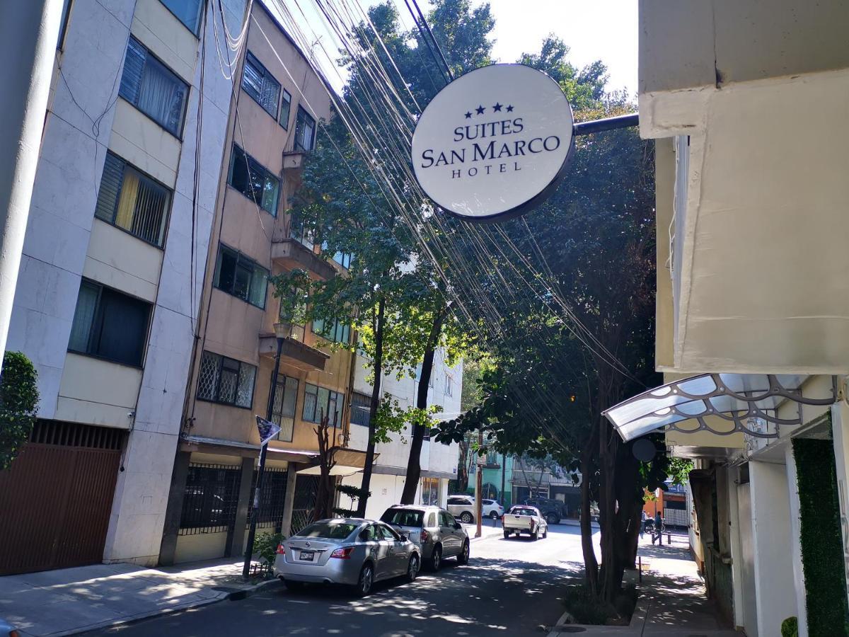 Suites San Marco Hotel メキシコシティ エクステリア 写真