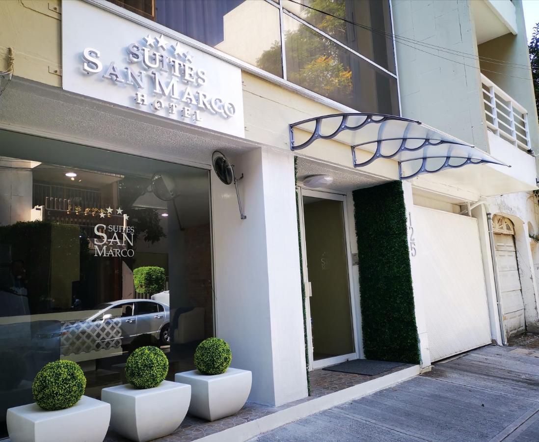 Suites San Marco Hotel メキシコシティ エクステリア 写真