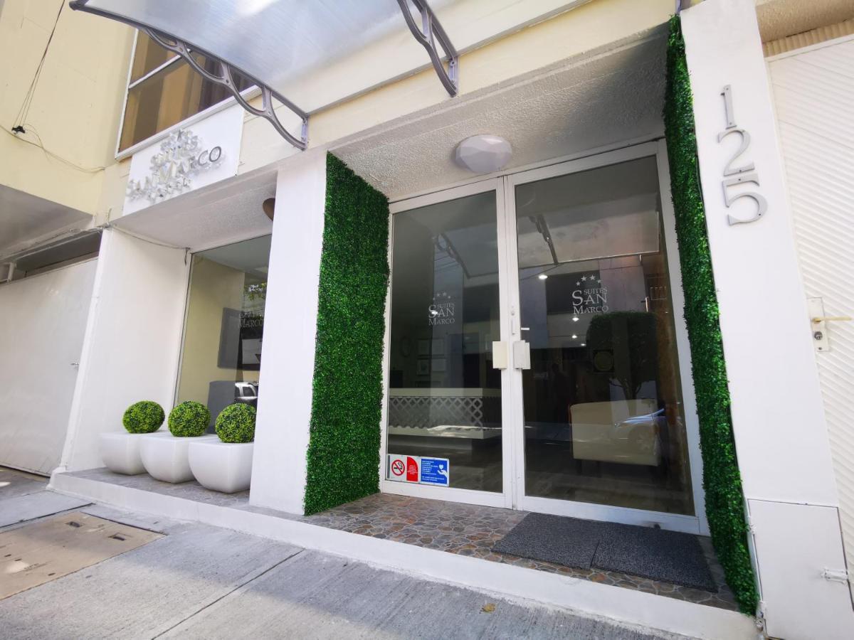 Suites San Marco Hotel メキシコシティ エクステリア 写真